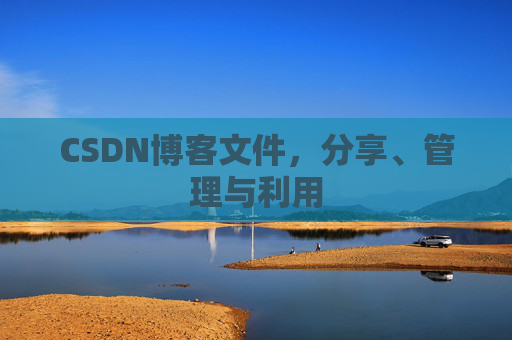 CSDN博客文件，分享、管理与利用